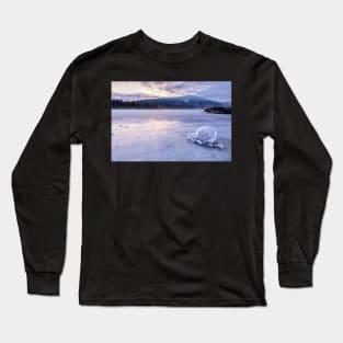 Ice Spiral Sunrise Long Sleeve T-Shirt